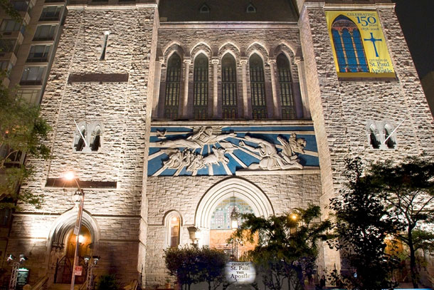 Church of St. Paul the Apostle, the Paulist mother church, in Middtown Manhattan