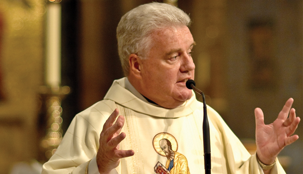 Paulist president Father John F. Duffy, C.S.P.