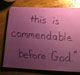 Lenten Promises